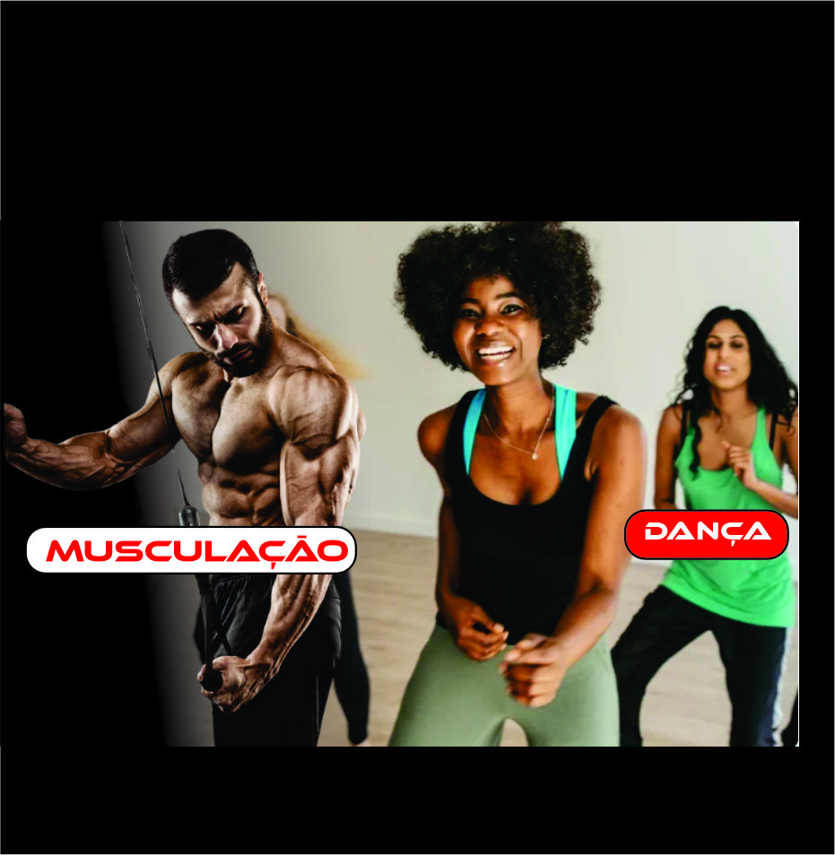 COMBO 5X MUSCULAÇÃO+2X DANÇA(ESCOLHA UMA DANÇA)